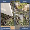 Liora Manne Marina Low Profile Durable Indoor/Outdoor Woven Rug- Safari Green 3'3" x 4'11" view 4