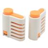 2PCS DIY Cake Slicer, Stratification Auxiliary, Bread Slice, Toast Cut, 5 Layers Leveler Slicer, Kitchen Fixator Tool (2, Orange) view 2