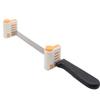 2PCS DIY Cake Slicer, Stratification Auxiliary, Bread Slice, Toast Cut, 5 Layers Leveler Slicer, Kitchen Fixator Tool (2, Orange) view 4