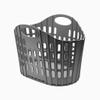 Addis Flat Easy Store Laundry Basket Hamper, Dark Grey, 38 Litre 518150 view 1