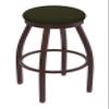 802 Misha 30" Swivel Bar Stool with Bronze Finish and Canter Pine Seat view 1