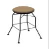 3020 30" Swivel Bar Stool with Black Wrinkle Finish and Canter Sand Seat view 1