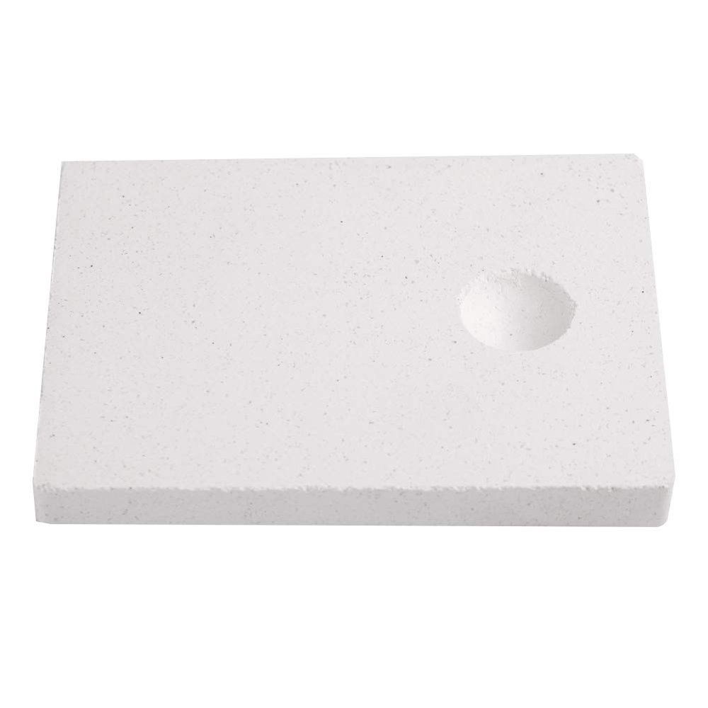Clina Jewelry Making Tool, FireBrick for Jewelry, Insulating FireBrick for Jewelry Melting Welding Thermal Insulating Fire Brick Fire Pit Accessories for Heater
