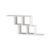 Ada Home Dcor Walost Wall Shelf 21.65'' x 22.62'' x 8.66'' White & view 3