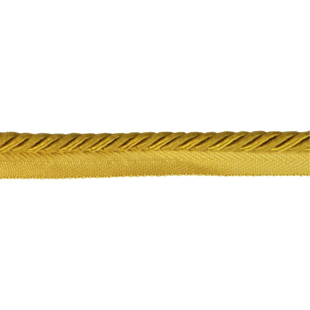 Belagio Enterprises Colors Collection 1/4-Inch Cord with Lip (25 Yard Roll) | BC-10008-10 Gold