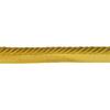Belagio Enterprises Colors Collection 1/4-Inch Cord with Lip (25 Yard Roll) | BC-10008-10 Gold view 1