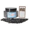 Digging Dolls: 1 Gift Jar (Around 2 lbs) of Tumbled Smokey Quartz Chip Stones w/Stone Information Card - Polished Rocks for Crafts, Art, Vase Filler, Decoration, Crystal Jewelry Making and More! view 1