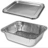 20-Pack Half-Size 9" x 13" Aluminum Deep Steam Table Disposable Foil Pans Heavy Weight Durable Eco-Friendly Cooking Baking Roasting inOven Freezer with Lids view 1