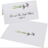 Wispy Purple Iris Flowers Place Cards, Set of 150, Pre-cut and Scored - Wedding, Party, Dinner, and Special Events - Made in the USA view 2