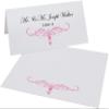 Decadent Flourish Place Cards, Fuschia (Choose Color), Set of 150, Pre-cut and Scored - Wedding, Party, Dinner, and Special Events - Made in the USA view 2