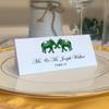 Indian Elephants Place Cards, Hunter Green (Choose Color), Set of 150, Pre-cut and Scored - Wedding, Party, Dinner, and Special Events - Made in the USA view 1