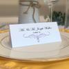Decadent Flourish Place Cards, Purple (Choose Color), Set of 150, Pre-cut and Scored - Wedding, Party, Dinner, and Special Events - Made in the USA view 1