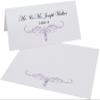 Decadent Flourish Place Cards, Purple (Choose Color), Set of 150, Pre-cut and Scored - Wedding, Party, Dinner, and Special Events - Made in the USA view 2