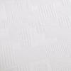 BNM Oversized Geometric Fret Design Matelasse Cotton Bedspread, Jacquard Weave, Soft, All-Season, Cozy, Lightweight, Perfect for Master or Guest Bedroom, Matching Pillow Sham, Twin, White view 3