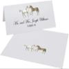 Two Horses Place Cards, Set of 150, Pre-cut and Scored - Wedding, Party, Dinner, and Special Events - Made in the USA view 2