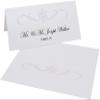 Intertwined Star of David Flourish Jewish Place Cards, Lavender (Choose Color), Set of 60, Pre-cut and Scored - Wedding, Party, Dinner, and Special Events - Made in the USA view 2