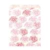 888 Display USA, Inc 200 pcs 4" x 6" Flower Paper Gift Bags Shopping Sales Tote Bags White with Pink Red Flower Design view 1