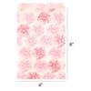 888 Display USA, Inc 200 pcs 4" x 6" Flower Paper Gift Bags Shopping Sales Tote Bags White with Pink Red Flower Design view 2
