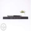 Gray Wedding Guest Book, Personalized Guestbook Photo Album, Sign-In Book or Wedding Journal - Hardcover (10x8 inches) view 2