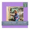 CountryArtHouse Light Purple Acid Free 12x12 Picture Frame Mats with White Core Bevel Cut for 8x8 Pictures - Fits 12x12 Frame - One Mat - With Bag & Backing view 1