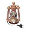 India Meets India Marble Meenakari Art Beautiful Electrical Lantern 10 Inch Handicraft by Awarded Indian Artisan view 4