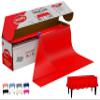 Neatiffy Disposable Plastic Table Cloth Roll | 54 in x 108 Ft Waterproof Tablecloth | Table Cover for Rectangle, Square, Round Oval Tables | Picnic, Party, Banquet, Birthdays, Weddings - Red view 1