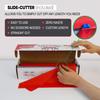 Neatiffy Disposable Plastic Table Cloth Roll | 54 in x 108 Ft Waterproof Tablecloth | Table Cover for Rectangle, Square, Round Oval Tables | Picnic, Party, Banquet, Birthdays, Weddings - Red view 3