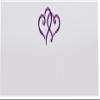 Linked Hearts Place Cards, Eggplant (Choose Color), Set of 60, Pre-cut and Scored - Wedding, Party, Dinner, and Special Events - Made in the USA view 3