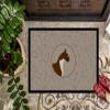 Caroline's Treasures CK2173MAT Boxer in The Kitchen Doormat 18x27 Front Door Mat Indoor Outdoor Rugs for Entryway, Non Slip Washable Low Pile, 18H X 27W view 3