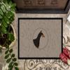 Caroline's Treasures CK2182MAT Doberman Pinscher in The Kitchen Doormat 18x27 Front Door Mat Indoor Outdoor Rugs for Entryway, Non Slip Washable Low Pile, 18H X 27W view 3