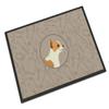 Caroline's Treasures CK2177MAT Chihuahua in The Kitchen Doormat 18x27 Front Door Mat Indoor Outdoor Rugs for Entryway, Non Slip Washable Low Pile, 18H X 27W view 1