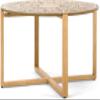 Adore Decor Dahlia Coffee Table, Natural view 1