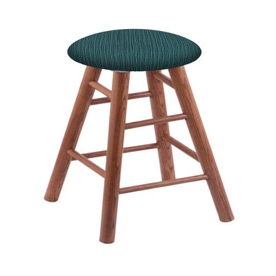 Oak Counter Stool in Medium Finish with Graph Tidal Seat