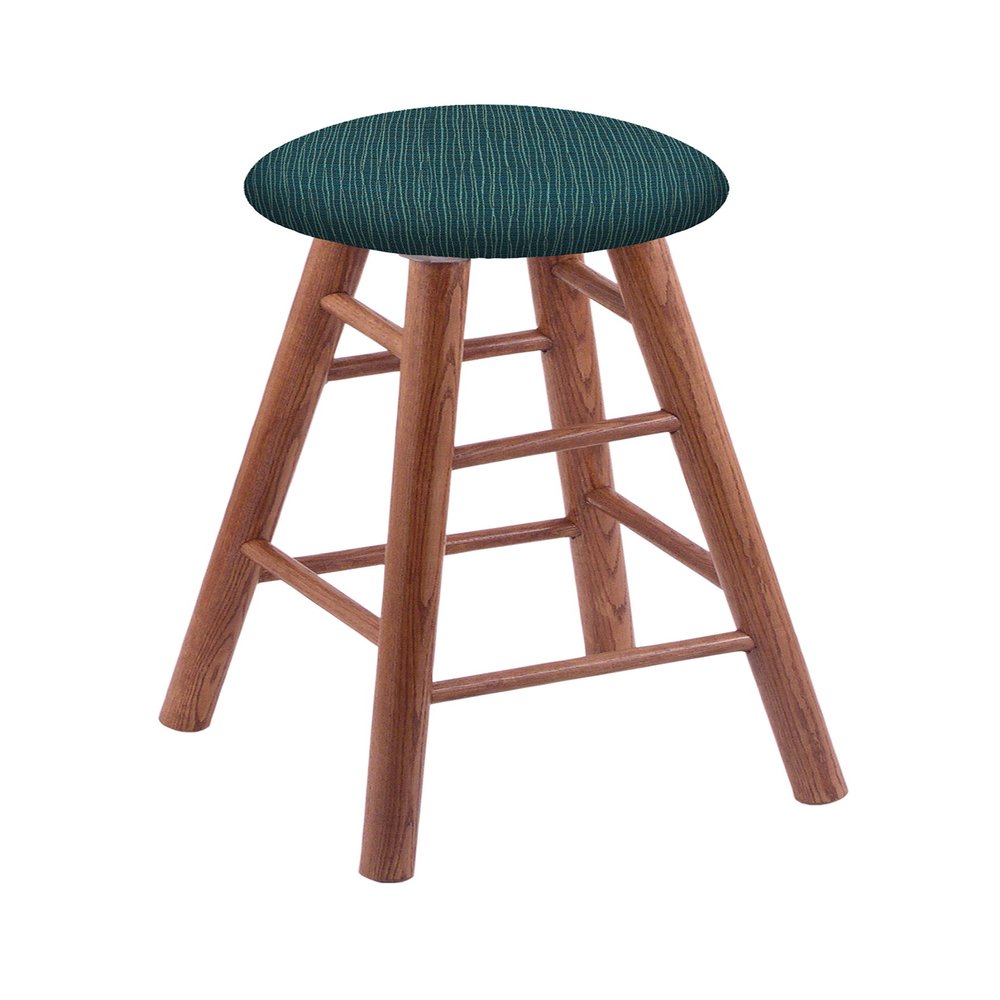 Oak Counter Stool in Medium Finish with Graph Tidal Seat