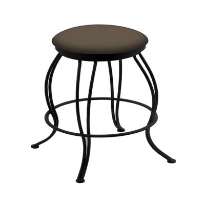 3000 Georgian 30" Swivel Bar Stool with Black Wrinkle Finish and Canter Earth Seat