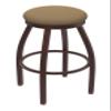 802 Misha 30" Swivel Bar Stool with Bronze Finish and Canter Sand Seat view 1