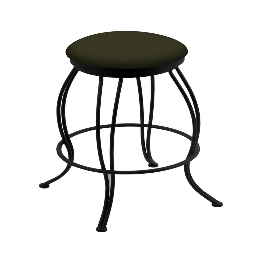 3000 Georgian 30" Swivel Bar Stool with Black Wrinkle Finish and Canter Pine Seat