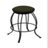 3000 Georgian 30" Swivel Bar Stool with Black Wrinkle Finish and Canter Pine Seat view 1