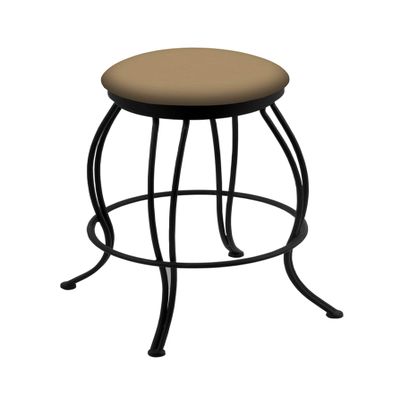3000 Georgian 30" Swivel Bar Stool with Black Wrinkle Finish and Canter Sand Seat