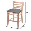 Holland Bar Stool Co. 3140 Bar Stool, Graph Alpine view 2