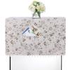 Fridge Washing Machine Dust Proof Cover Protector Multi-purpose Cotton Linen Universal Top Cover with Storage Bag(51x21inch) view 1