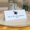 Wedding Bells Place Cards, Black, Set of 150, Pre-cut and Scored - Wedding, Party, Dinner, and Special Events - Made in the USA view 1