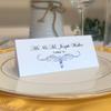 Decadent Flourish Place Cards, Navy (Choose Color), Set of 150, Pre-cut and Scored - Wedding, Party, Dinner, and Special Events - Made in the USA view 1