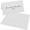 Double Line Border Place Cards, Ivory, Set of 60, Pre-cut and Scored - Wedding, Party, Dinner, and Special Events - Made in the USA view 2