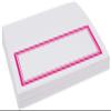 Double Line Border Place Cards, Fuschia, Set of 60, Pre-cut and Scored - Wedding, Party, Dinner, and Special Events - Made in the USA view 4