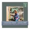 CountryArtHouse Charcoal Acid Free 12x12 Picture Frame Mats with White Core Bevel Cut for 8x8 Pictures - Fits 12x12 Frame - One Mat - With Bag & Backing view 1