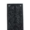 A29 Push Plate with Black Powder Coat Finish Heavy Duty Easy Installation Hardware | Single Unit | 10 1/8 inch in Length X 3 inch in Width view 4