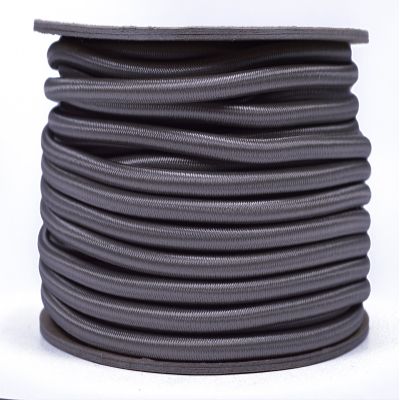 Tan 3/16" Shock Cord 100 Foot Spool - Marine Grade Shock/Bungee/Stretch Cord 3/16 inch