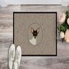 Caroline's Treasures CK2214MAT Toy Fox Terrier in The Kitchen Doormat 18x27 Front Door Mat Indoor Outdoor Rugs for Entryway, Non Slip Washable Low Pile, 18H X 27W view 2