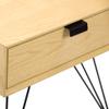 Adore Decor Newell Side Table, Natural view 4